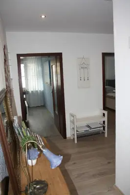 Ein Bett oder Betten in einem Zimmer der Unterkunft Fewo Lirich