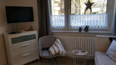 TV/Unterhaltungsangebot in der Unterkunft Ferienwohnung Veit