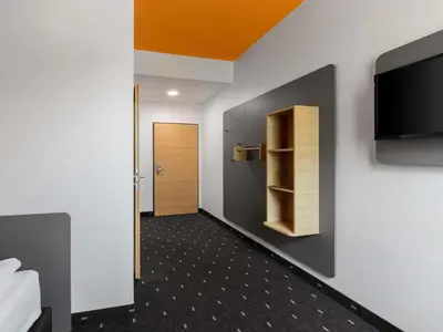 TV/Unterhaltungsangebot in der Unterkunft B&B Hotel Essen-City