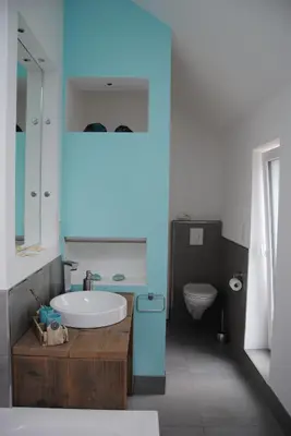 Ein Badezimmer in der Unterkunft Glück Auf im Pott
