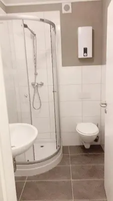 Ein Badezimmer in der Unterkunft Hotel-Restaurant Haus Nattkemper