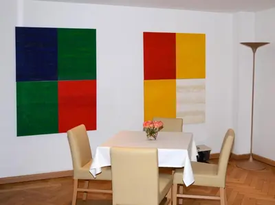 Ein Sitzbereich in der Unterkunft Hotel Destination 21