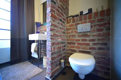 Ein Badezimmer in der Unterkunft Carl-Kaiser-Loft I