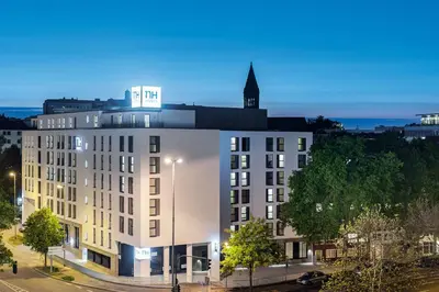 Das Gebäude in dem sich das Hotel befindet