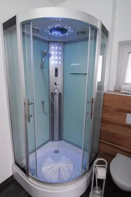 Ein Badezimmer in der Unterkunft Petul Apart Hotel Am Ruhrbogen