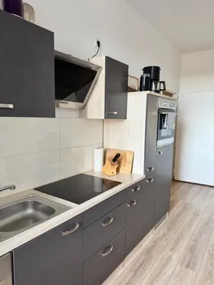 Küche/Küchenzeile in der Unterkunft Schöne 3-Zimmer Wohnung im Herzen von Wuppertal