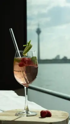 Getränke in der Unterkunft VIVA RIVERSIDE Altstadt Düsseldorf