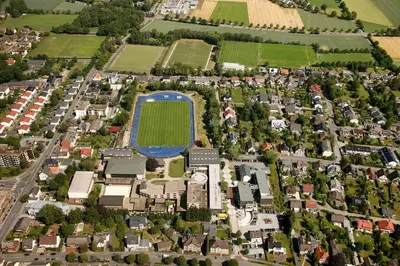Blick auf SportHotel Kaiserau aus der Vogelperspektive