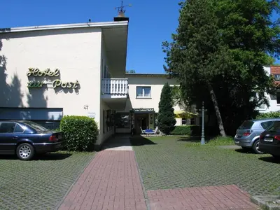 Das Gebäude in dem sich das Hotel befindet
