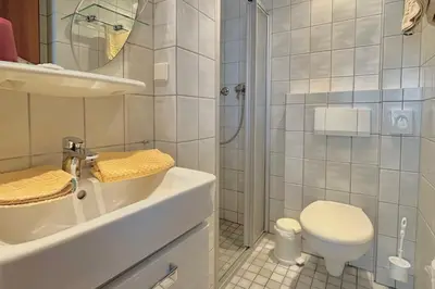 Ein Badezimmer in der Unterkunft Hotel Imperial