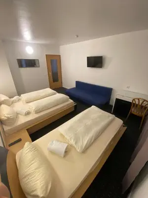 Ein Bett oder Betten in einem Zimmer der Unterkunft Luise City - An der Philharmonie