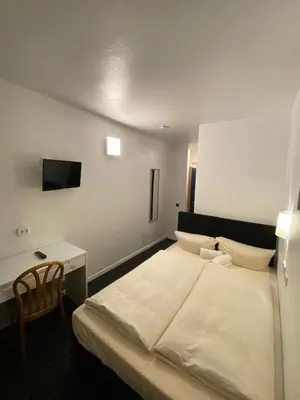 Ein Bett oder Betten in einem Zimmer der Unterkunft Luise City - An der Philharmonie