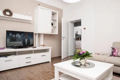 TV/Unterhaltungsangebot in der Unterkunft Ferienwohnung am Freizeitpark Bärenloch