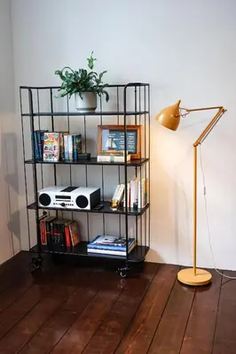 Die Bibliothek in der Ferienwohnung