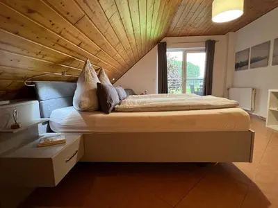 Ein Bett oder Betten in einem Zimmer der Unterkunft Hof Dalhaus