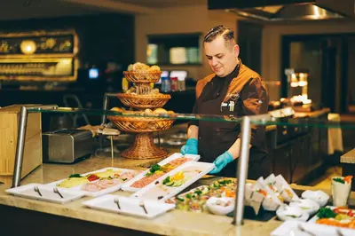 Essen im Hotel oder in der Nähe