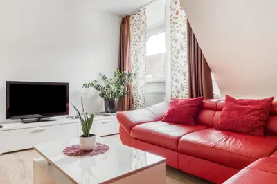 TV/Unterhaltungsangebot in der Unterkunft Gutmensch Oberhausen 4 Schlafzimmer