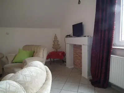 TV/Unterhaltungsangebot in der Unterkunft Ferienwohnung 