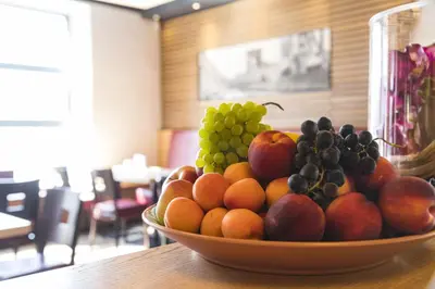 Essen im Hotel oder in der Nähe