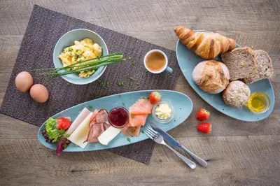 Essen im Hotel oder in der Nähe