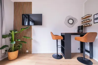 TV/Unterhaltungsangebot in der Unterkunft Apartments an der Universität