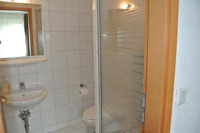 Ein Badezimmer in der Unterkunft Hotel Art-Ambiente