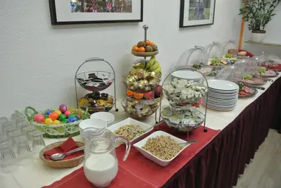 Essen im Hotel oder in der Nähe