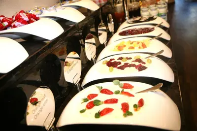 Essen im Hotel oder in der Nähe