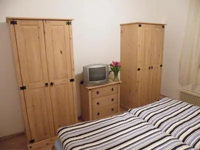 TV/Unterhaltungsangebot in der Unterkunft Ferienwohnung Wieneke