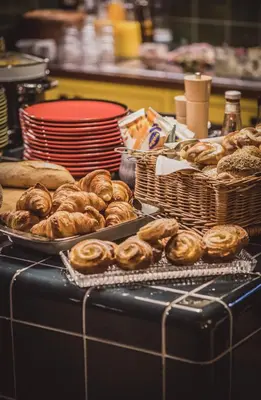 Essen im Hotel oder in der Nähe