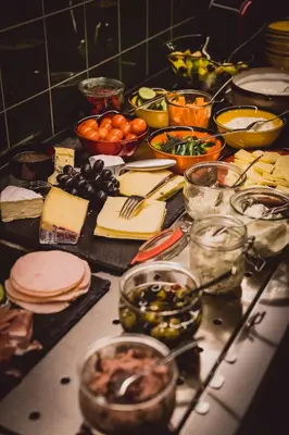 Essen im Hotel oder in der Nähe