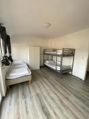 Ein Bett oder Betten in einem Zimmer der Unterkunft Oldtown Apartment Andreasstrasse