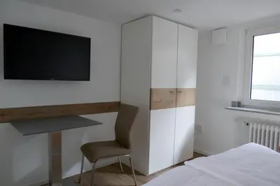TV/Unterhaltungsangebot in der Unterkunft Messeappartement Unterrath