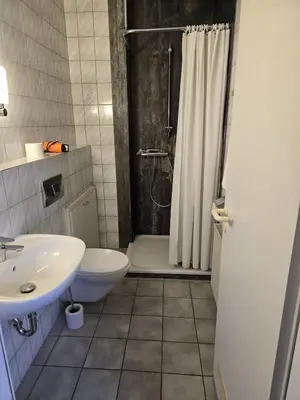 Ein Badezimmer in der Unterkunft Gasthof Einhaus