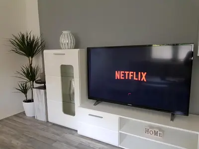 TV/Unterhaltungsangebot in der Unterkunft Ferienwohnung Saturn