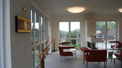 TV/Unterhaltungsangebot in der Unterkunft Penthousewohnung