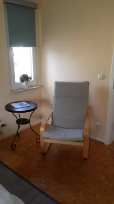 Ein Sitzbereich in der Unterkunft Glück Auf! Urlaub und Erholung in Duisburg