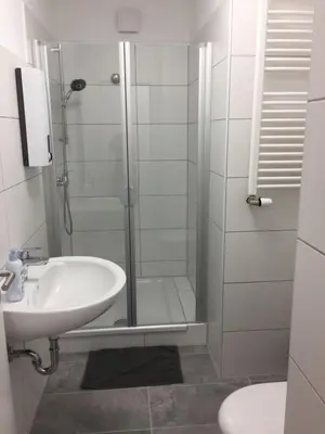 Ein Badezimmer in der Unterkunft Tina