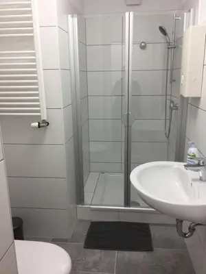 Ein Badezimmer in der Unterkunft Tina