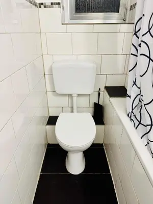 Ein Badezimmer in der Unterkunft Bismarck Bach Apartments