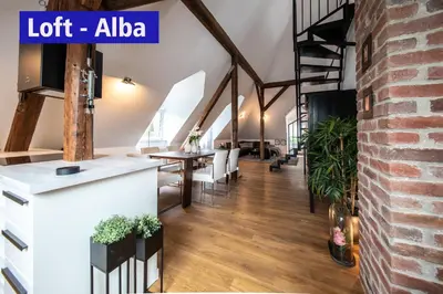 Grundriss der Unterkunft Design-Loft und Apartments