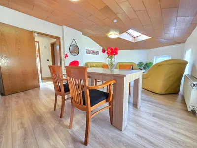 Ein Sitzbereich in der Unterkunft ELENA flat Mohn Duisburg Zentrum