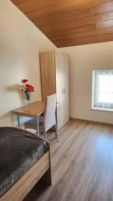 Ein Sitzbereich in der Unterkunft ELENA flat Mohn Duisburg Zentrum