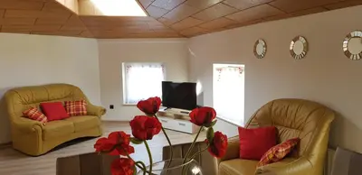 TV/Unterhaltungsangebot in der Unterkunft ELENA flat Mohn Duisburg Zentrum