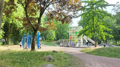 Ein Kinderspielbereich in der Unterkunft ELENA flat Mohn Duisburg Zentrum