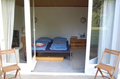 Ein Bett oder Betten in einem Zimmer der Unterkunft Maakito`s Place