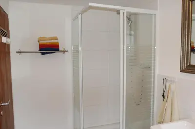 Ein Badezimmer in der Unterkunft Maakito`s Place