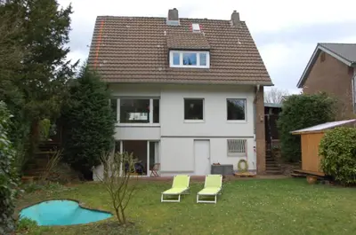 Ein Garten an der Unterkunft Maakito`s Place