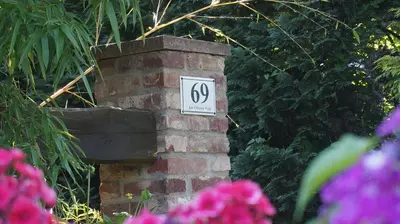 Ein Garten an der Unterkunft Gästehaus Kersting