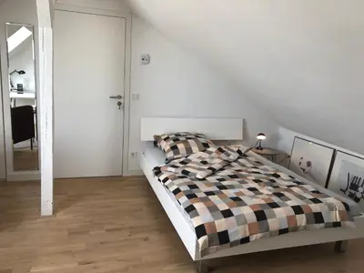 Ein Bett oder Betten in einem Zimmer der Unterkunft Privatzimmer Schönfelder